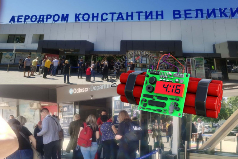 Opet panika u Nišu! Evakuisan aerodrom i dva tržna centra zbog dojave o bombi